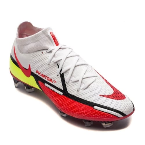 Nike Phantom GT 2 Elite DF FG Motivation - White/Bright Crimson/Volt/Black