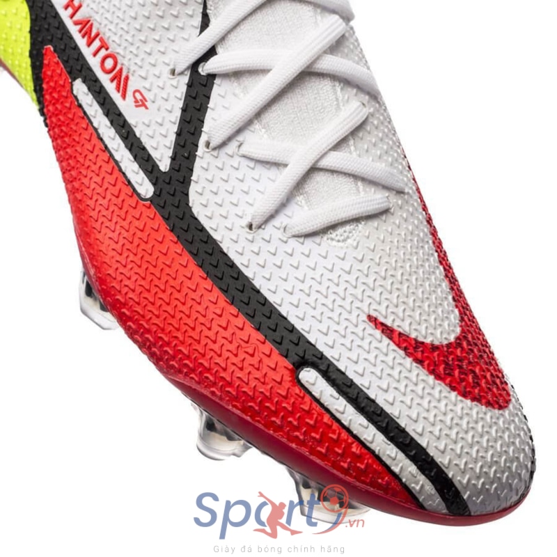 Nike Phantom GT 2 Elite DF FG Motivation - White/Bright Crimson/Volt/Black