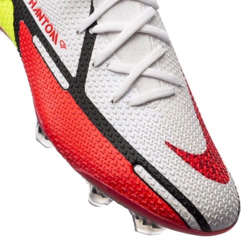 Nike Phantom GT 2 Elite DF FG Motivation - White/Bright Crimson/Volt/Black