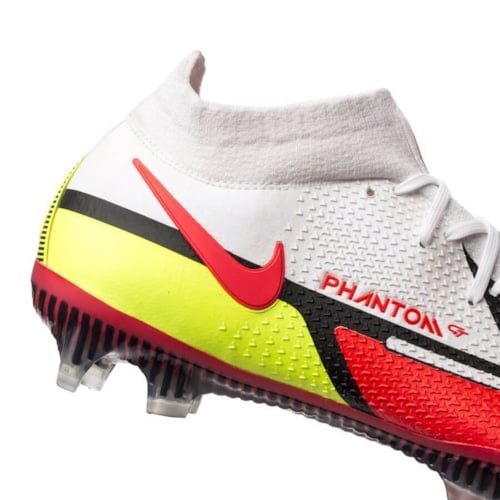 Nike Phantom GT 2 Elite DF FG Motivation - White/Bright Crimson/Volt/Black