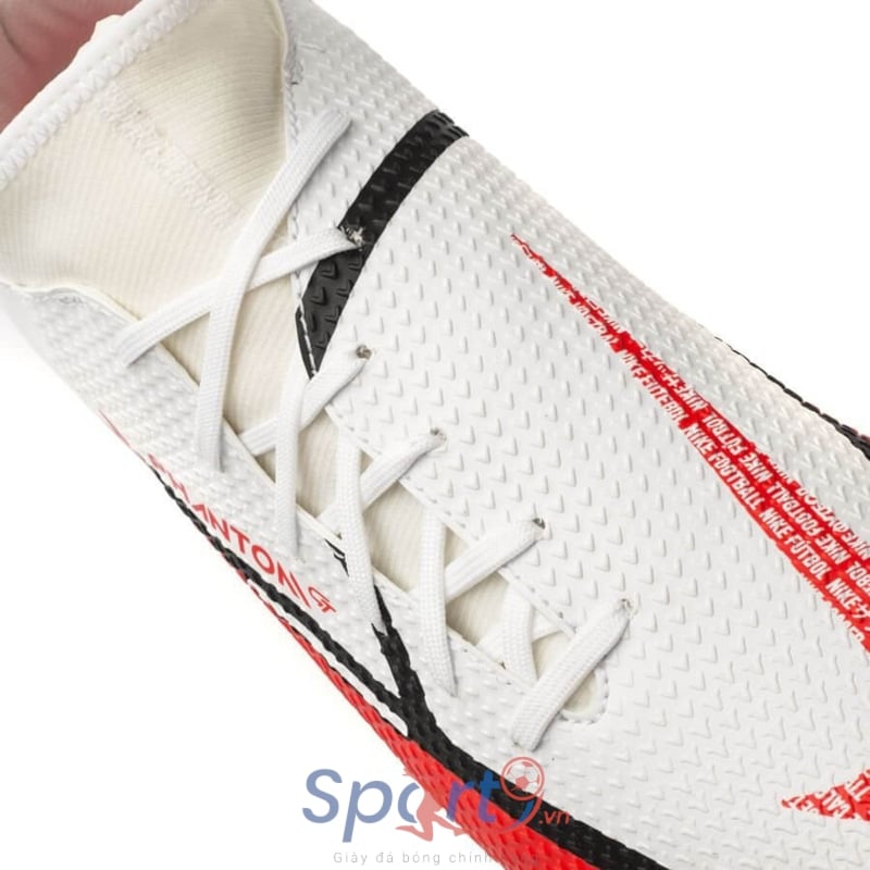 Nike Phantom GT 2 Academy DF MG Motivation - White/Bright Crimson/Volt