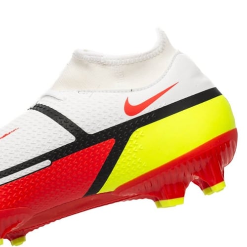 Nike Phantom GT 2 Academy DF MG Motivation - White/Bright Crimson/Volt