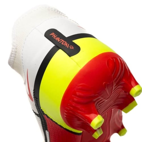 Nike Phantom GT 2 Academy DF MG Motivation - White/Bright Crimson/Volt