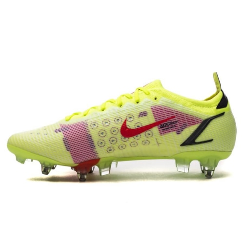 Nike Mercurial Vapor 14 Elite SG-PRO Anti-Clog Motivation - Volt/Bright Crimson/Black