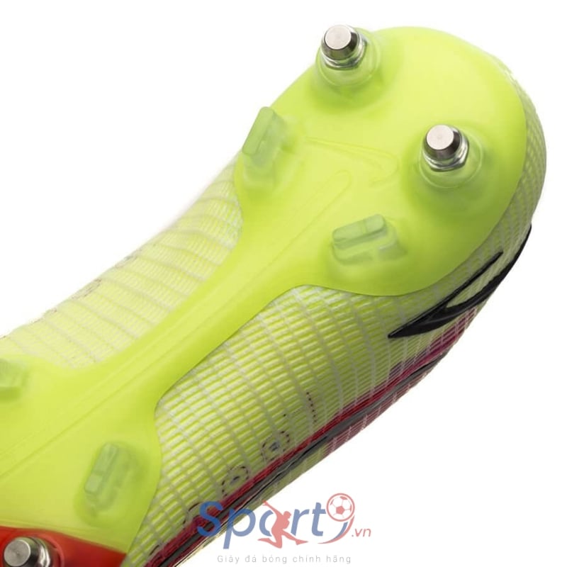 Nike Mercurial Vapor 14 Elite SG-PRO Anti-Clog Motivation - Volt/Bright Crimson/Black