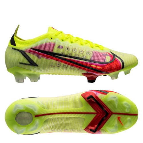 Nike Mercurial Vapor 14 Elite FG Motivation - Volt/Bright Crimson/Black