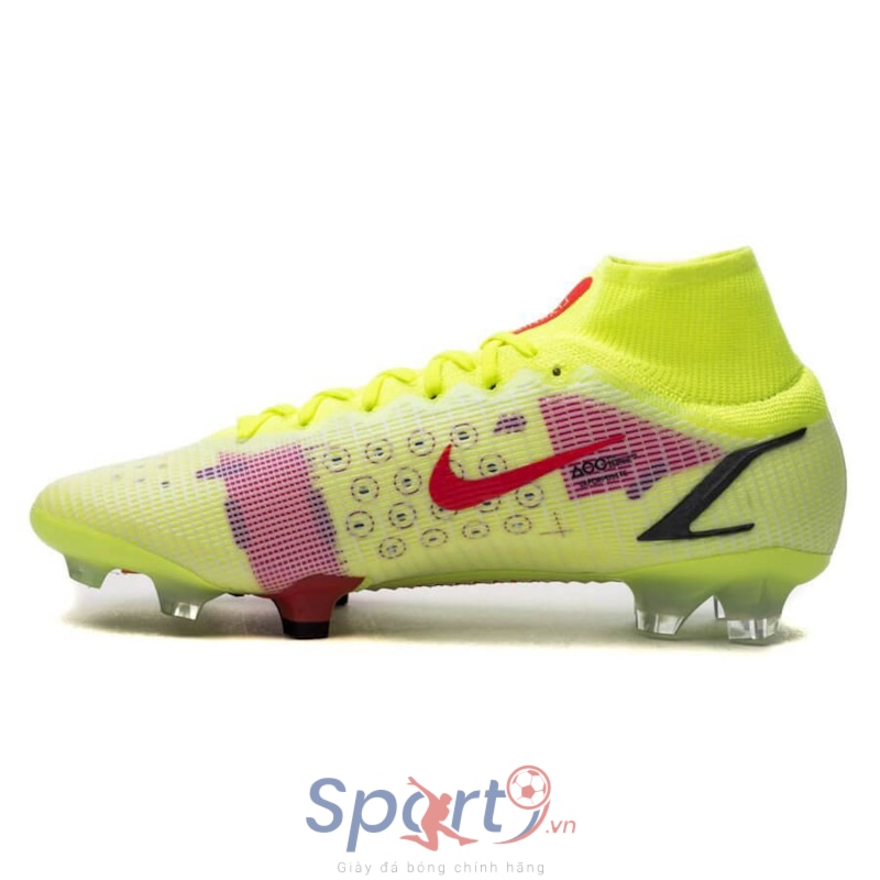 Nike Mercurial Superfly 8 Elite FG Motivation - Volt/Bright Crimson/Black