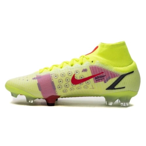 Nike Mercurial Superfly 8 Elite FG Motivation - Volt/Bright Crimson/Black