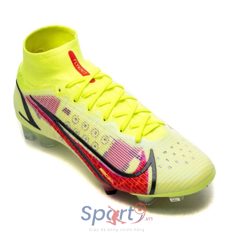 Nike Mercurial Superfly 8 Elite FG Motivation - Volt/Bright Crimson/Black