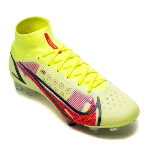 Nike Mercurial Superfly 8 Elite FG Motivation - Volt/Bright Crimson/Black