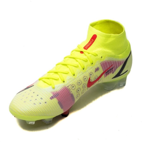 Nike Mercurial Superfly 8 Elite FG Motivation - Volt/Bright Crimson/Black