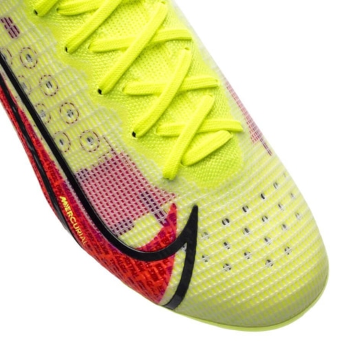 Nike Mercurial Superfly 8 Elite FG Motivation - Volt/Bright Crimson/Black