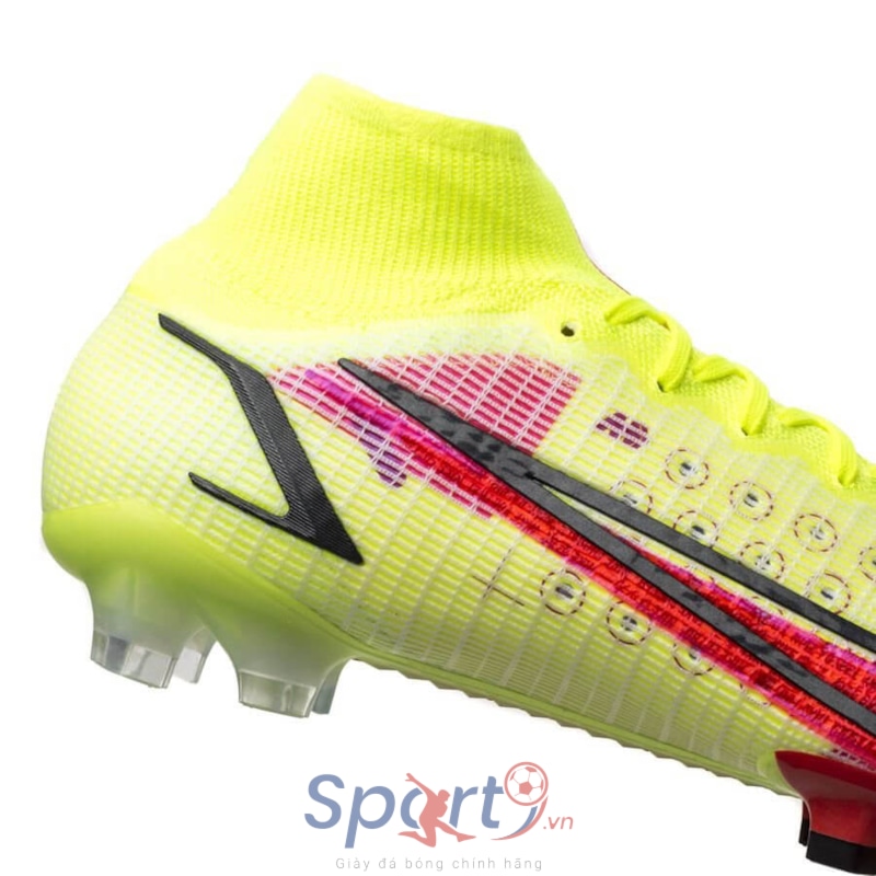 Nike Mercurial Superfly 8 Elite FG Motivation - Volt/Bright Crimson/Black