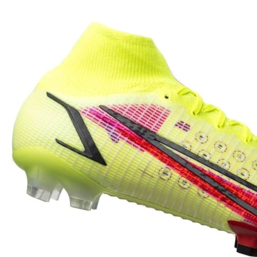 Nike Mercurial Superfly 8 Elite FG Motivation - Volt/Bright Crimson/Black