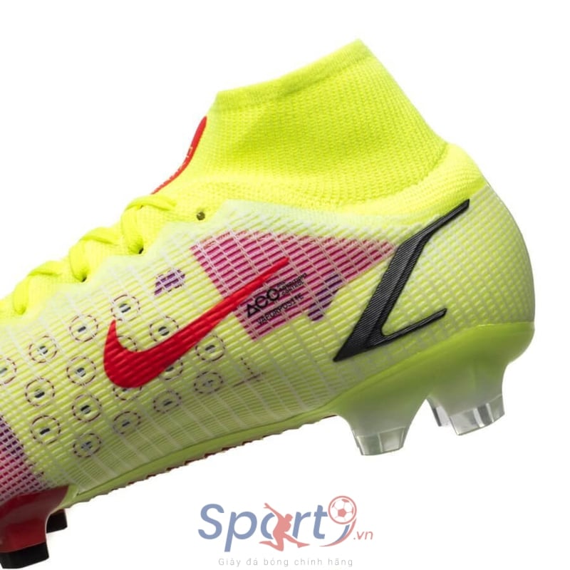 Nike Mercurial Superfly 8 Elite FG Motivation - Volt/Bright Crimson/Black