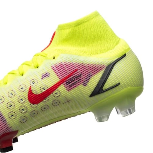 Nike Mercurial Superfly 8 Elite FG Motivation - Volt/Bright Crimson/Black