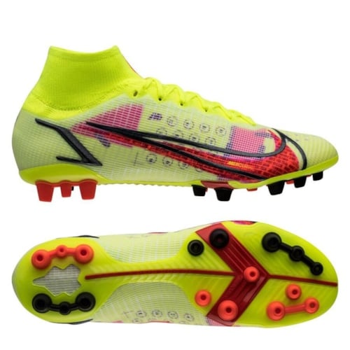 Nike Mercurial Superfly 8 Elite AG-PRO Motivation - Volt/Bright Crimson/Black