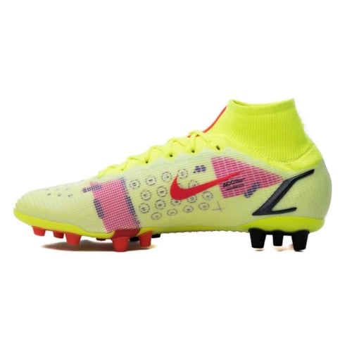 Nike Mercurial Superfly 8 Elite AG-PRO Motivation - Volt/Bright Crimson/Black