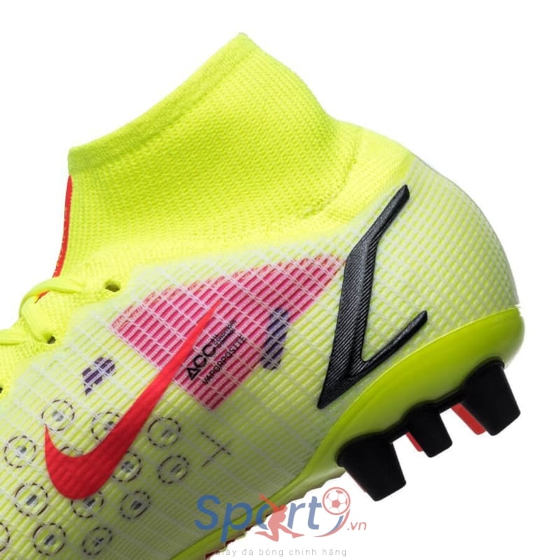 Nike Mercurial Superfly 8 Elite AG-PRO Motivation - Volt/Bright Crimson/Black