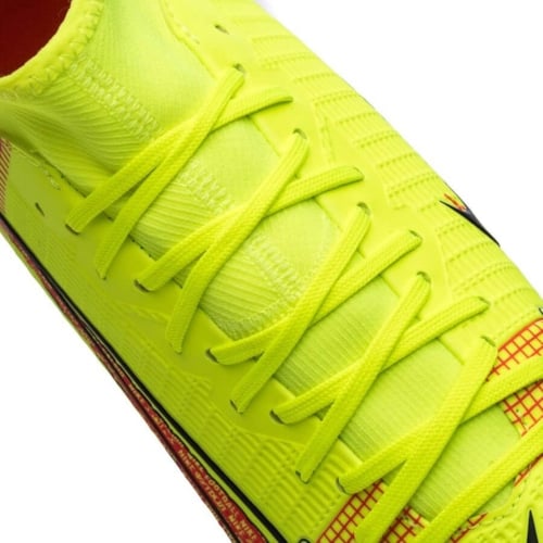 Nike Mercurial Superfly 8 Academy MG Motivation - Volt/Black/Bright Crimson