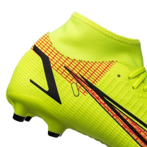 Nike Mercurial Superfly 8 Academy MG Motivation - Volt/Black/Bright Crimson