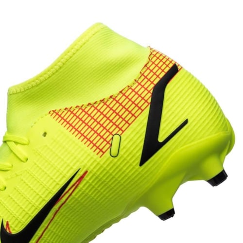 Nike Mercurial Superfly 8 Academy MG Motivation - Volt/Black/Bright Crimson