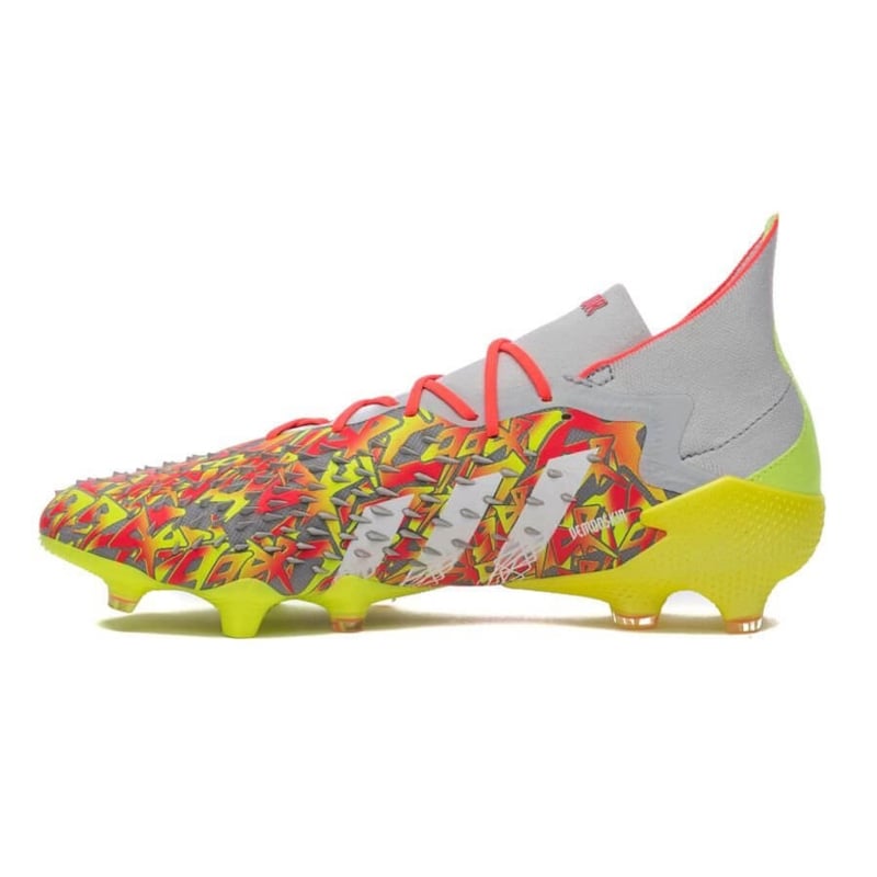 adidas Predator Freak .1 FG Numbers Up - Cool Grey/Footwear White/Solar Yellow