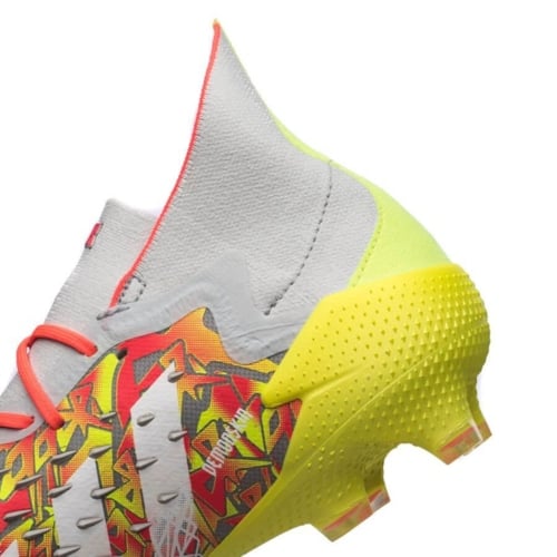 adidas Predator Freak .1 FG Numbers Up - Cool Grey/Footwear White/Solar Yellow