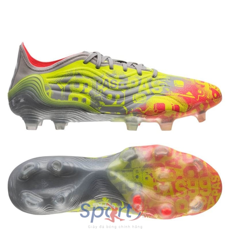 adidas Copa Sense .1 FG Numbers Up - Clonix/Footwear White/Solar Yellow