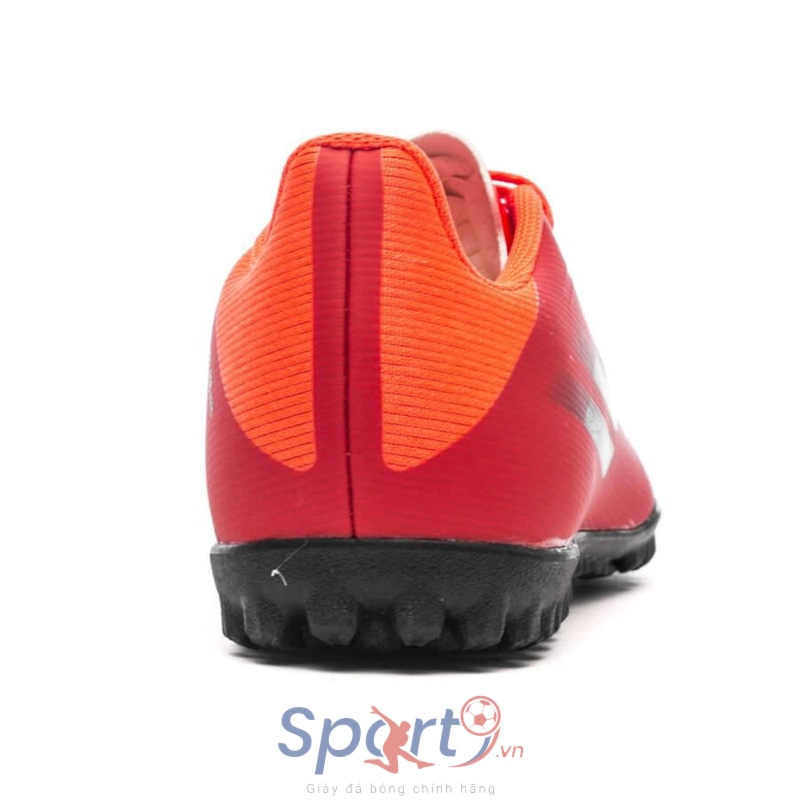 adidas X Speedflow .4 TF Meteorite - Red/Core Black/Solar Red