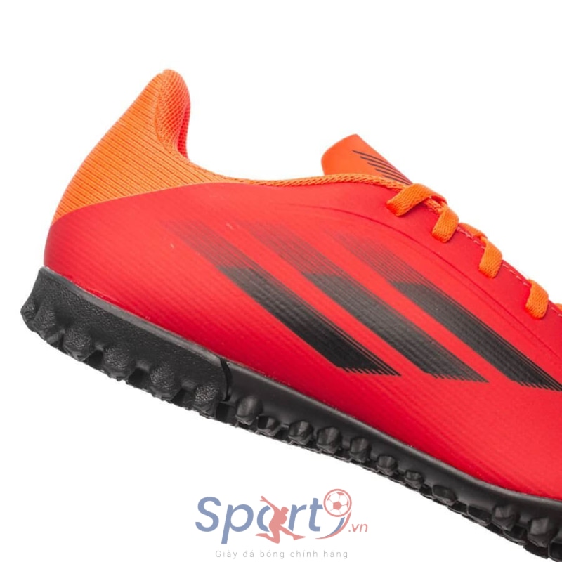 adidas X Speedflow .4 TF Meteorite - Red/Core Black/Solar Red