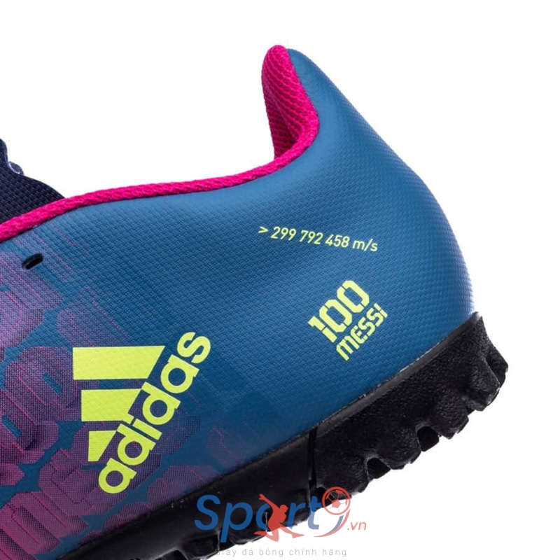 adidas X Speedflow Messi .4 TF Unparalleled - Victory Blue/Shock Pink/Solar Yellow Kids