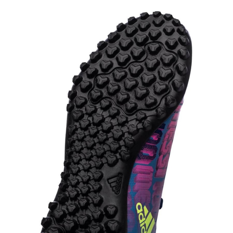 adidas X Speedflow Messi .4 TF Unparalleled - Victory Blue/Shock Pink/Solar Yellow Kids