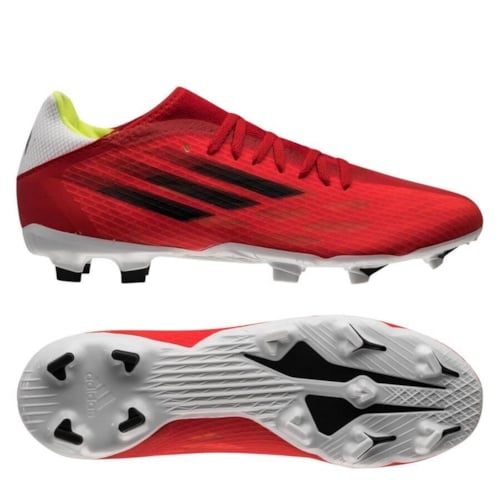 adidas X Speedflow .3 FG Meteorite - Red/Core Black/Solar Red