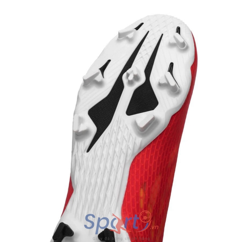 adidas X Speedflow .3 FG Meteorite - Red/Core Black/Solar Red