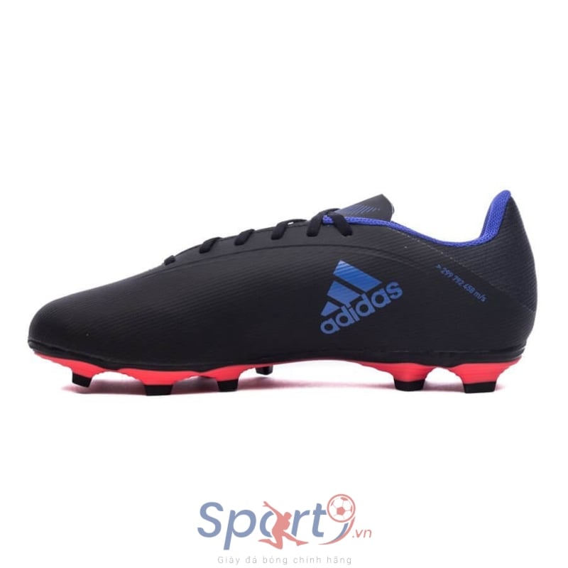 adidas X Speedflow .4 FG Escapelight - Core Black/Sonic Ink/Solar Yellow