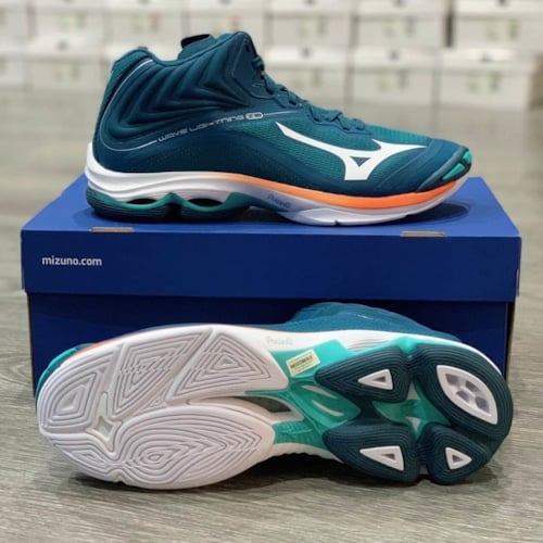 MIZUNO WAVE LIGHTNING Z6 MID NEW XANH TRẮNG ĐỎ