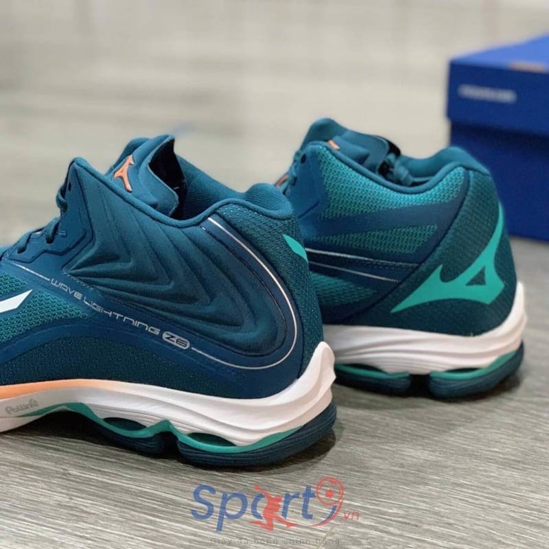 MIZUNO WAVE LIGHTNING Z6 MID NEW XANH TRẮNG ĐỎ | Sport9 Việt Nam MIZUNO WAVE LIGHTNING Z6 MID NEW XANH TRẮNG ĐỎ | Sport9 Việt Nam