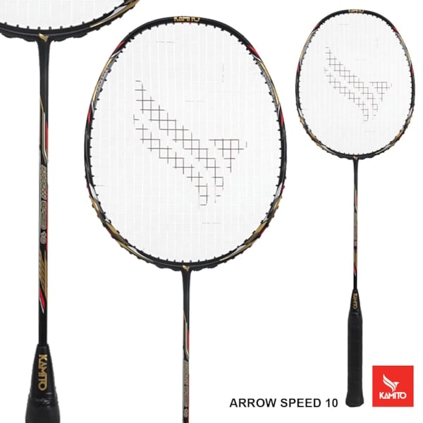 KAMITO VỢT CẦU LÔNG ARROW SPEED 10 ĐEN