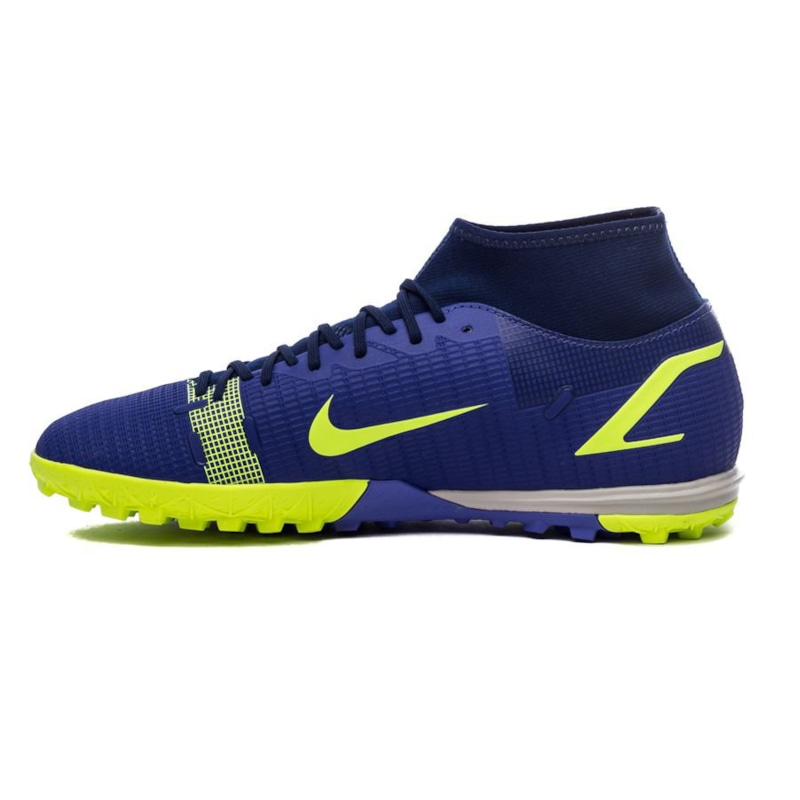 Nike Mercurial Superfly 8 Academy TF Football Recharge - Tím/Xanh Dạ Quang - CV0953-474