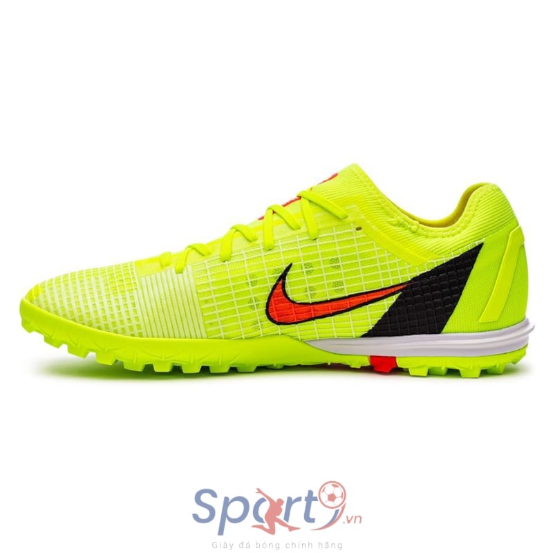 Nike Mercurial Zoom Vapor 14 Pro TF Motivation -Xanh Neon - CV1001-760