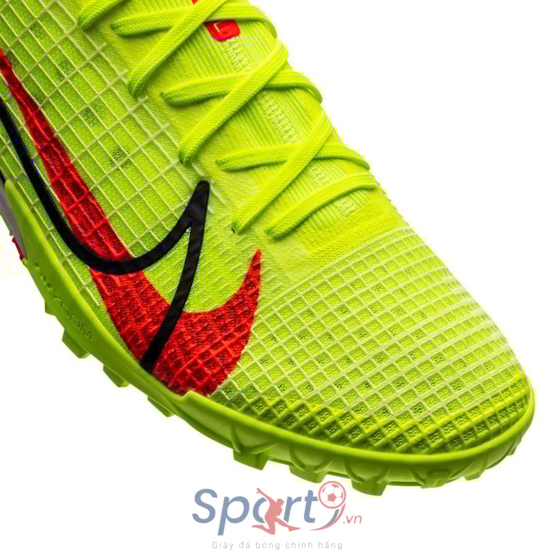 Nike Mercurial Zoom Vapor 14 Pro TF Motivation -Xanh Neon - CV1001-760