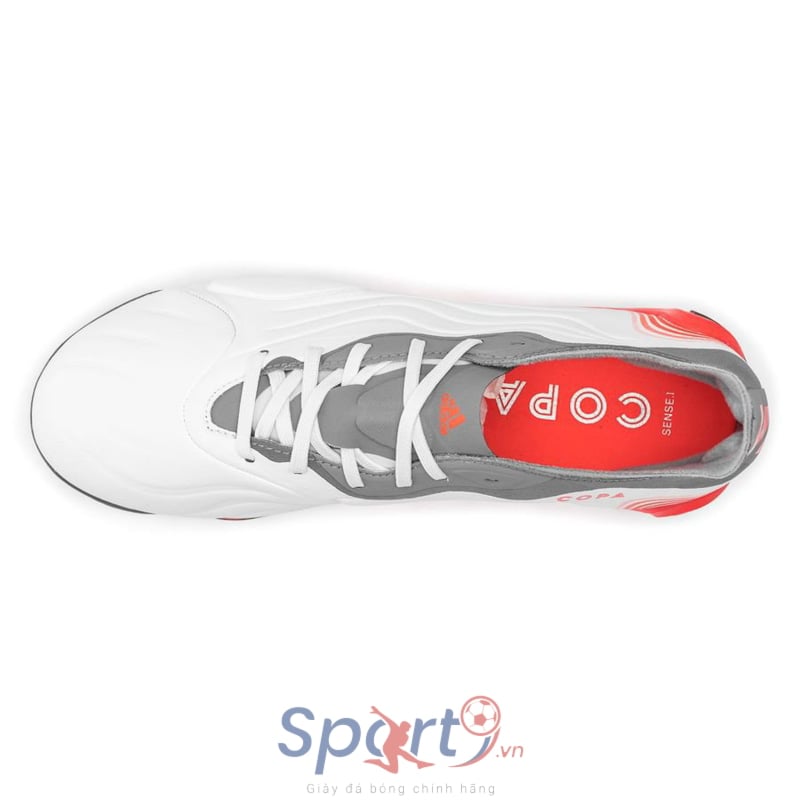 adidas Copa Sense .1 TF WhiteSpark - Trắng/Bạc/Đỏ - FY6198