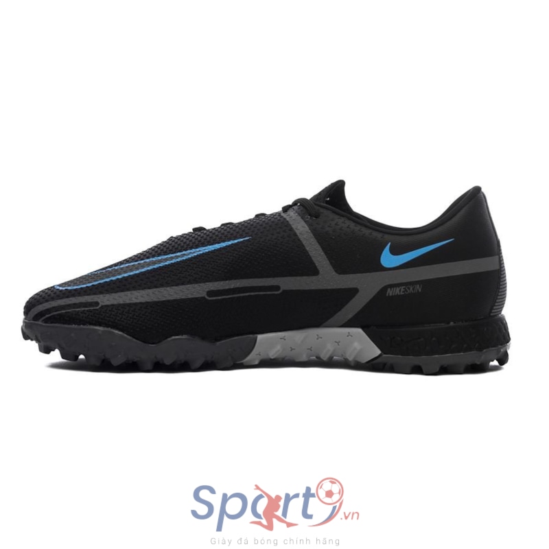 Nike Phantom GT 2 Pro TF Renew - Đen/Xanh - DC0768-004