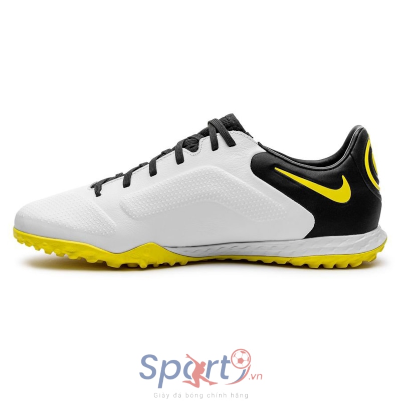 Nike Tiempo React Legend 9 Pro TF - Trắng/Đen/Vàng - DA1192-107
