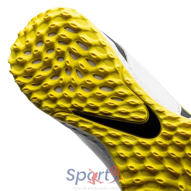 Nike Tiempo React Legend 9 Pro TF - Trắng/Đen/Vàng - DA1192-107