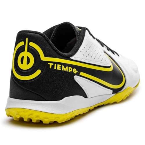 Nike Tiempo Legend 9 Academy TF - Trắng/Đen/Vàng - DA1191-107