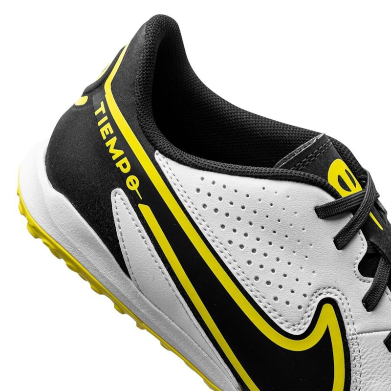 Nike Tiempo Legend 9 Academy TF - Trắng/Đen/Vàng - DA1191-107