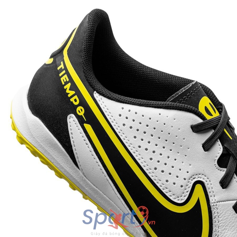 Nike Tiempo Legend 9 Academy TF - Trắng/Đen/Vàng - DA1191-107