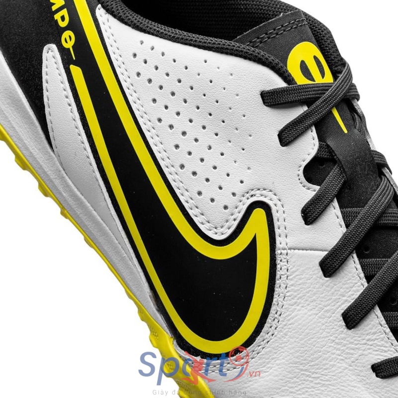 Nike Tiempo Legend 9 Academy TF - Trắng/Đen/Vàng - DA1191-107